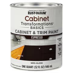 RUST OLEUM - Pintura para Muebles y Melamina Interior Semibrillo Espresso 946 ml