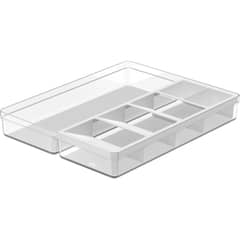 OU - Organizador utensilios y cubiertos blanco