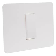 BTICINO - Interruptor simple 9/12 blanco Matix Go armado