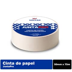 VOLCAN - Cinta papel microperforado juntas 0,05x76 m