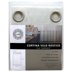 PALERMO - Cortina De velo 180x180 cm Marfil
