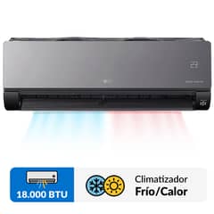 LG - Aire Acondicionado Split Artcool Inverter 18.000 BTU Wifi Frio-Calor