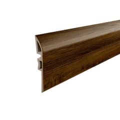 HOGA - Cubrejunta Reductor PVC 2mt x 45mm Café