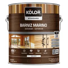 KOLOR - Barniz Marino Brillante 900 cc Roble Obscuro