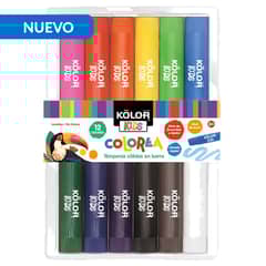 KOLOR - Set Temperas Sólidas en Barra