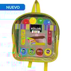 KOLOR - Set Mochila Masas y Accesorios