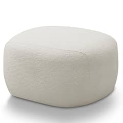AMUV - Puff tela Chandon beige