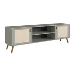 AMUV - Rack 75 " Salvia Gris y beige 180x55x38 cm