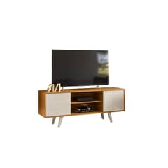 ALTAVISION - Rack TV 50 " Lisboa Cina Café/Blanco Off 136x54x36.5 cm