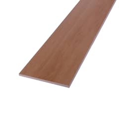 GRUPO CUBICO - Porcelanato 9 mm 20x120 cm PIP101 Café Madera 1.44 m2
