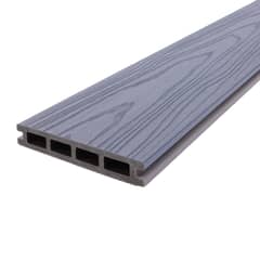 GRUPO CUBICO - Piso Deck 22 mm 14.2x220 cm PEW101 Gris Piedra/ Café Antique 0.35 m2