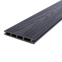 GRUPO CUBICO - Piso Deck 22 mm 14.2x220 cm PEW101 Negro/ Grafito 0.35 m2