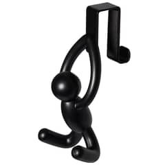 UMBRA - Set de 2 Ganchos Cocina ABS Negro