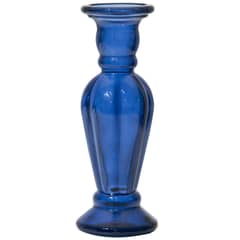 VIDRIOS SAN MIGUEL - Candelabro anadir 30 cm azul