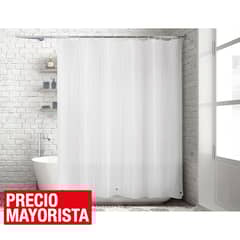CASA BONITA - Forro cortina de baño 178x180 cm transparente