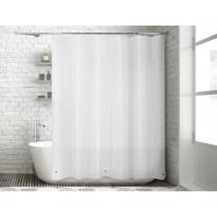 CASA BONITA - Forro cortina de baño 178x180 cm transparente