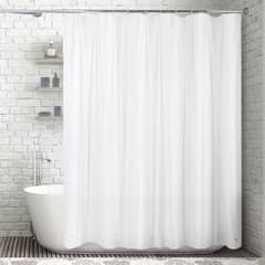 CASA BONITA - Forro cortina de baño 190x195 cm blanco