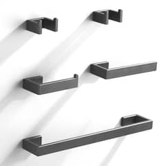 SENSI DACQUA - Set de 5 piezas negro mate