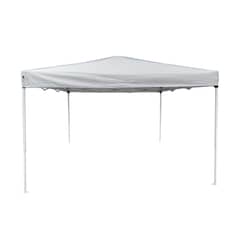JUST HOME COLLECTION - Toldo plegable 3x3 m blanco UV+50