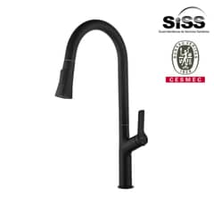 SENSI DACQUA - Monomando cocina vera extens negro