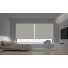 VIEWTEX - Cortina roller black out solpor blanca 150x250 cm