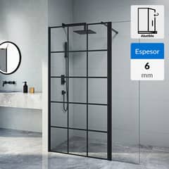 SENSI DACQUA - Mampara ducha frame pivot 100x195