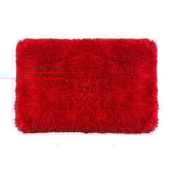 SPIRELLA - Piso de baño highland 55x65 cm rojo