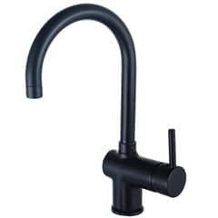 SENSI DACQUA - Monomando cocina negro mate Milan