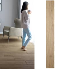 HOLZTEK - SPC Piso Vinílico 4 mm 18.2x152.4 cm Minnesota Oak Café 2.5 m2