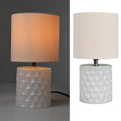JUST HOME COLLECTION - Lámpara mesa colores 1l E27 beige