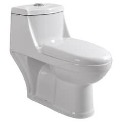 SENSI DACQUA - Sanitario One piece a Piso 20,5 cm 7 Litros Prato Blanco