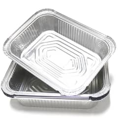 JUST HOME COLLECTION - Set Bandejas Aluminio 5 Unidades 22X16X5.3 cm