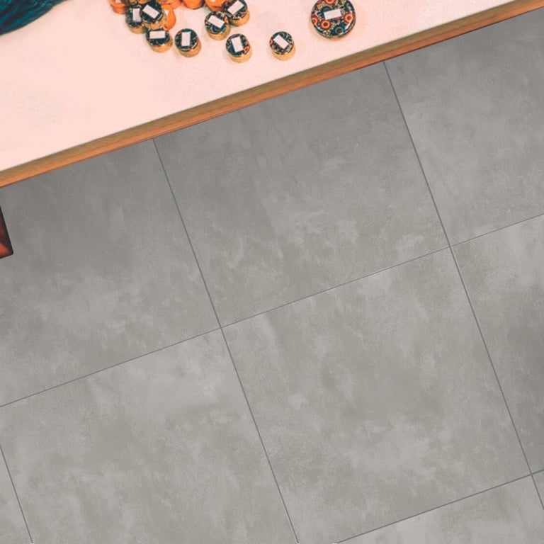 HOLZTEK - Cerámica 53x53 cm Cemento Dark Gris Oscuro 2.81 m2