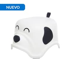 JUST HOME COLLECTION - Alzador para Niño Puppy Blanco 19x27x33 cm