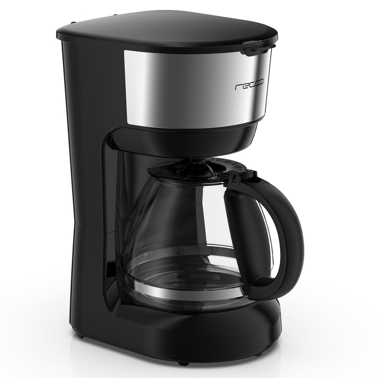 Cafetera Eléctrica 750 ml 600 W Negro/ Plateado