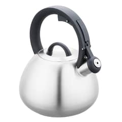 JUST HOME COLLECTION - Tetera 2.8 l Acero Inoxidable Plateado