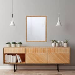 JUST HOME COLLECTION - Espejo Decorativo Forma Cuadrada 60.2x75.5 cm Dorado F2944-2
