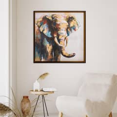 JUST HOME COLLECTION - Cuadro Fauna 60x60 cm