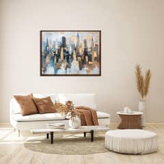JUST HOME COLLECTION - Cuadro City 60x80 cm