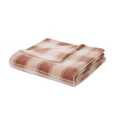 JUST HOME COLLECTION - Manta Coral Polar Cuarille Especial Café Beige