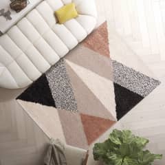 JUST HOME COLLECTION - Alfombra Living Gipsy 160x230 cm Negro, beige, gris