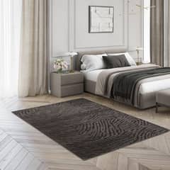 JUST HOME COLLECTION - Alfombra Living Isola 140x200 cm Negro
