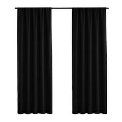 JUST HOME COLLECTION - Cortina Blackout 140x220 cm Negro