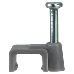 MEC - Grampa para Conductor Caleco 2 x 1.5 mm - Gris 20 unidades