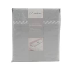 CASA JOVEN - Sabanas Broderie Gris Blanca 2 Plazas