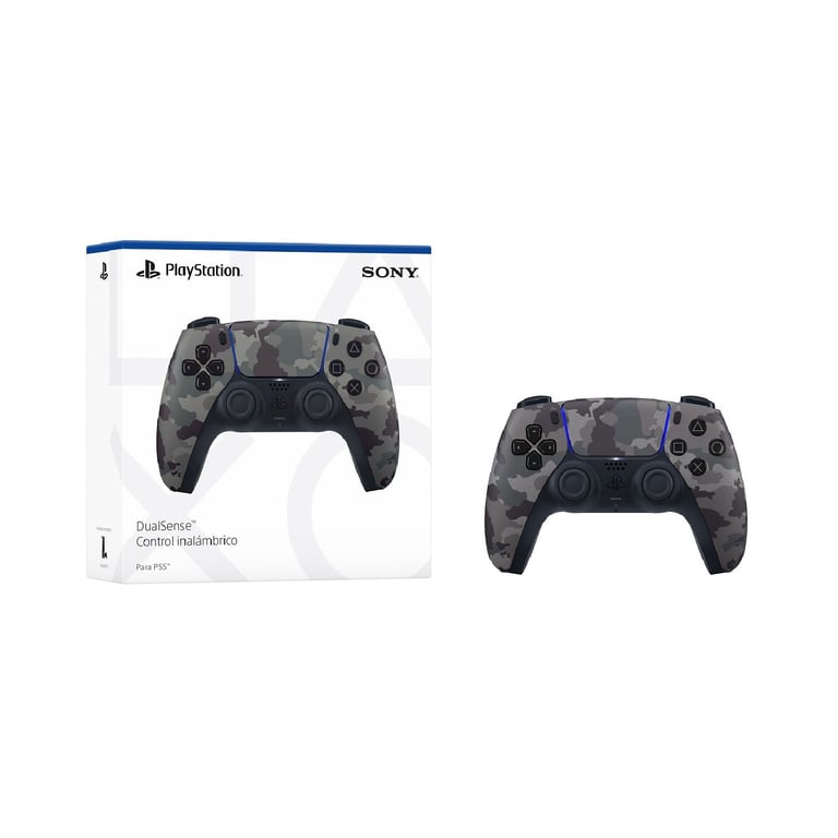 Control Inalámbrico PS5 DualSense Gray Camouflaje