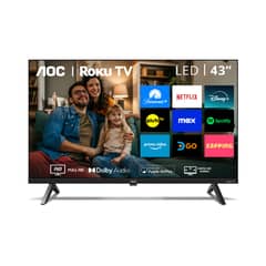 AOC - Smart TV 43” HD Roku 43S5045