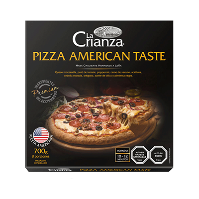 Pizza y comida congelada