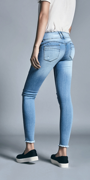 Ripley - JEAN INDEX PARA MUJER PARCHES RETRO