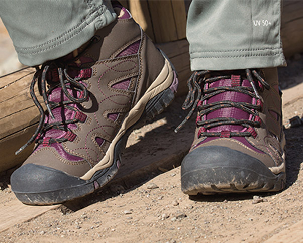 Fox outdoor trekking-zapatos gris modelo Mountain low talla 39-46